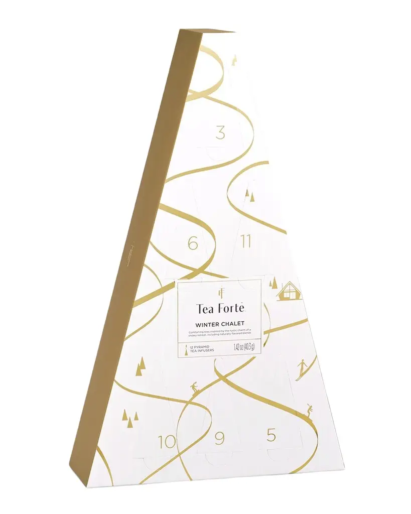 Tea Forte Winter Chalet Mini 12-Day Advent Calendar
