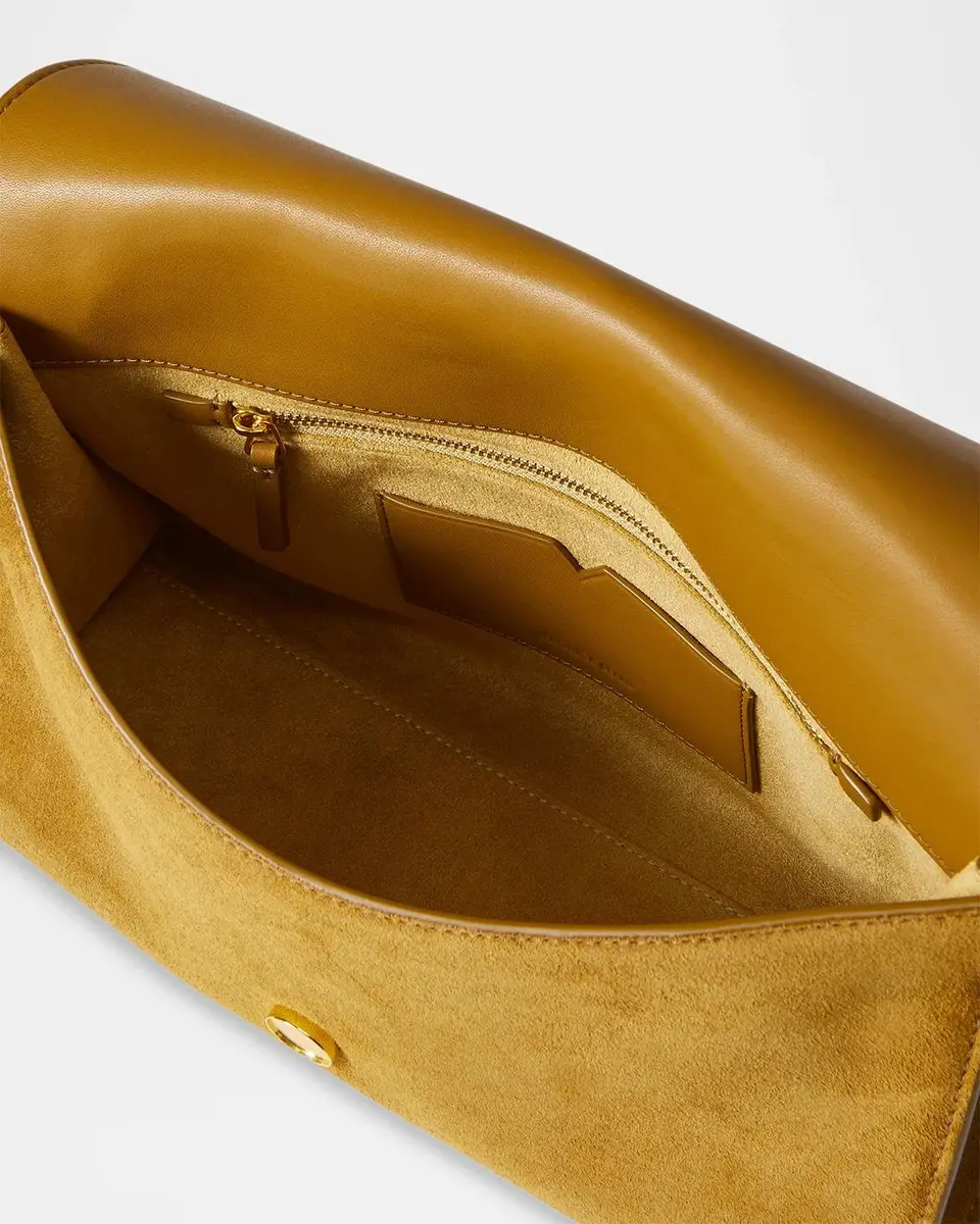 Veronica Beard Edit Crystal-Embellished Suede Shoulder Bag | Thumbnail 3 Veronica Beard Edit Crystal-Embellished Suede Shoulder Bag | Thumbnail 3