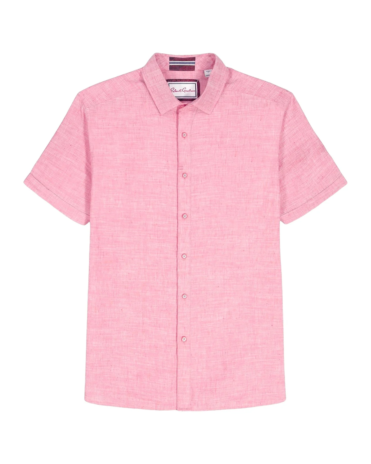 Men's Sutton Solid Linen-Cotton Shirt Men's Sutton Solid Linen-Cotton Shirt