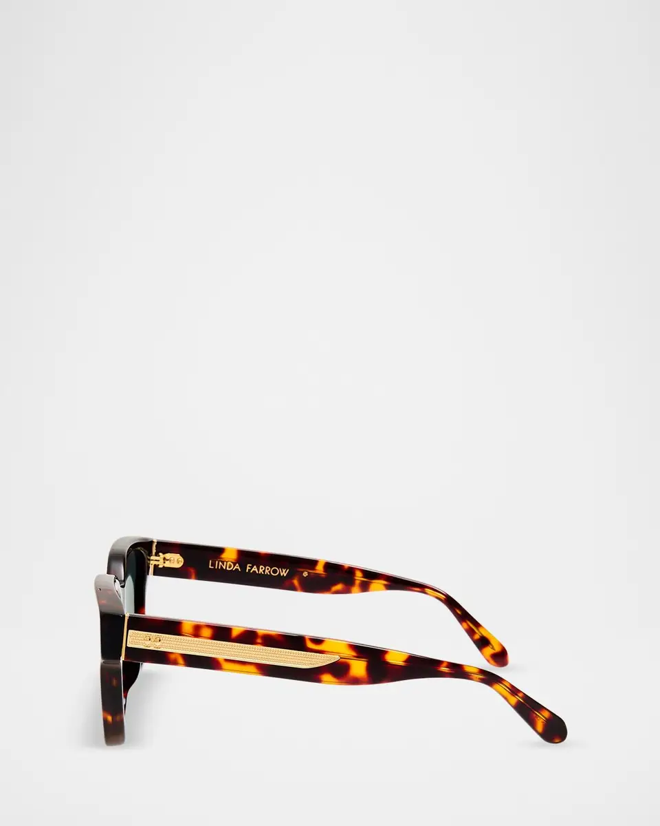Linda Farrow Nathan 55MM Square Sunglasses | Thumbnail 2 Linda Farrow Nathan 55MM Square Sunglasses | Thumbnail 2