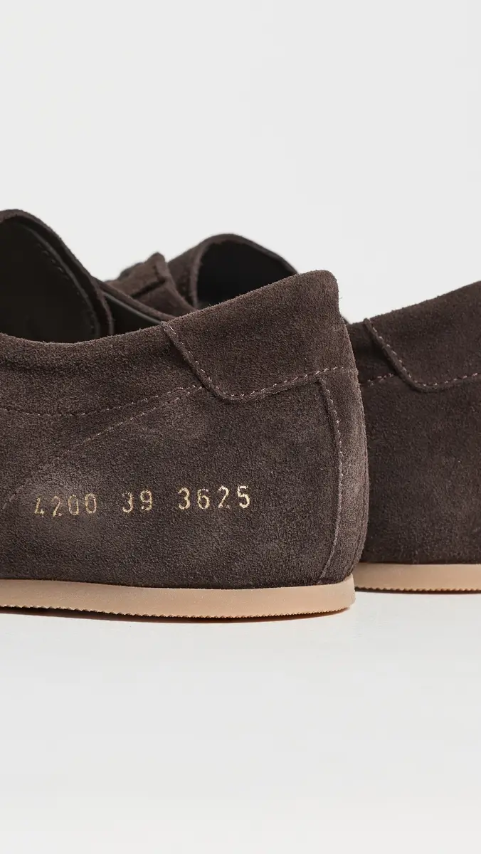 Common Projects Winter Driving Shoe In Suede Moka | Thumbnail 4