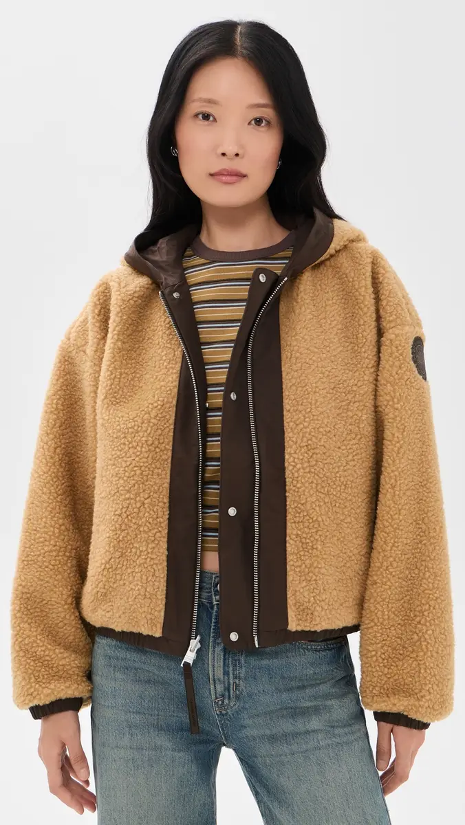 Canada Goose Alberni Reversible Fleece Bomber | Thumbnail 2 Canada Goose Alberni Reversible Fleece Bomber | Thumbnail 2