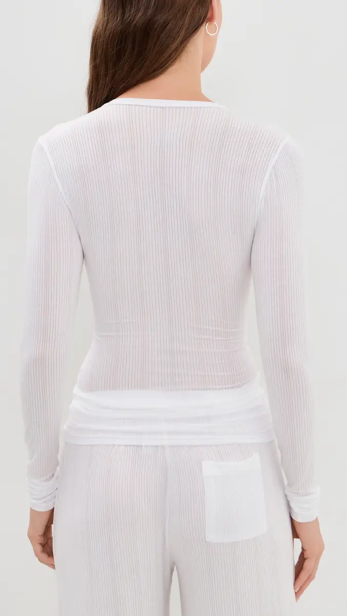Negative Whipped Henley Tee | Thumbnail 3 Negative Whipped Henley Tee | Thumbnail 3