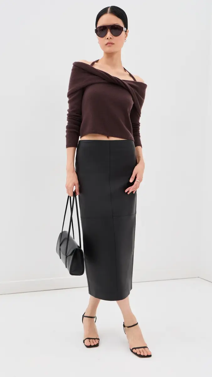 Simkhai Cambria Long Sleeve Off Shoulder Top | Thumbnail 5 Simkhai Cambria Long Sleeve Off Shoulder Top | Thumbnail 5