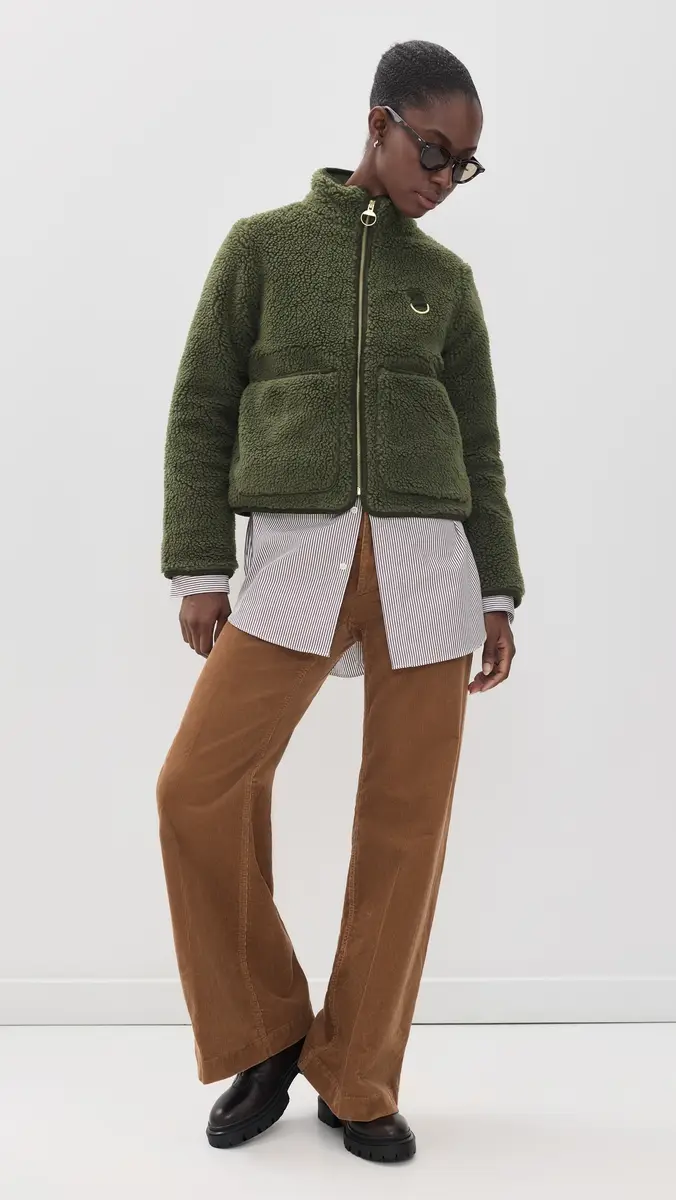 Barbour Elenora Casual Sherpa Jacket | Thumbnail 5 Barbour Elenora Casual Sherpa Jacket | Thumbnail 5