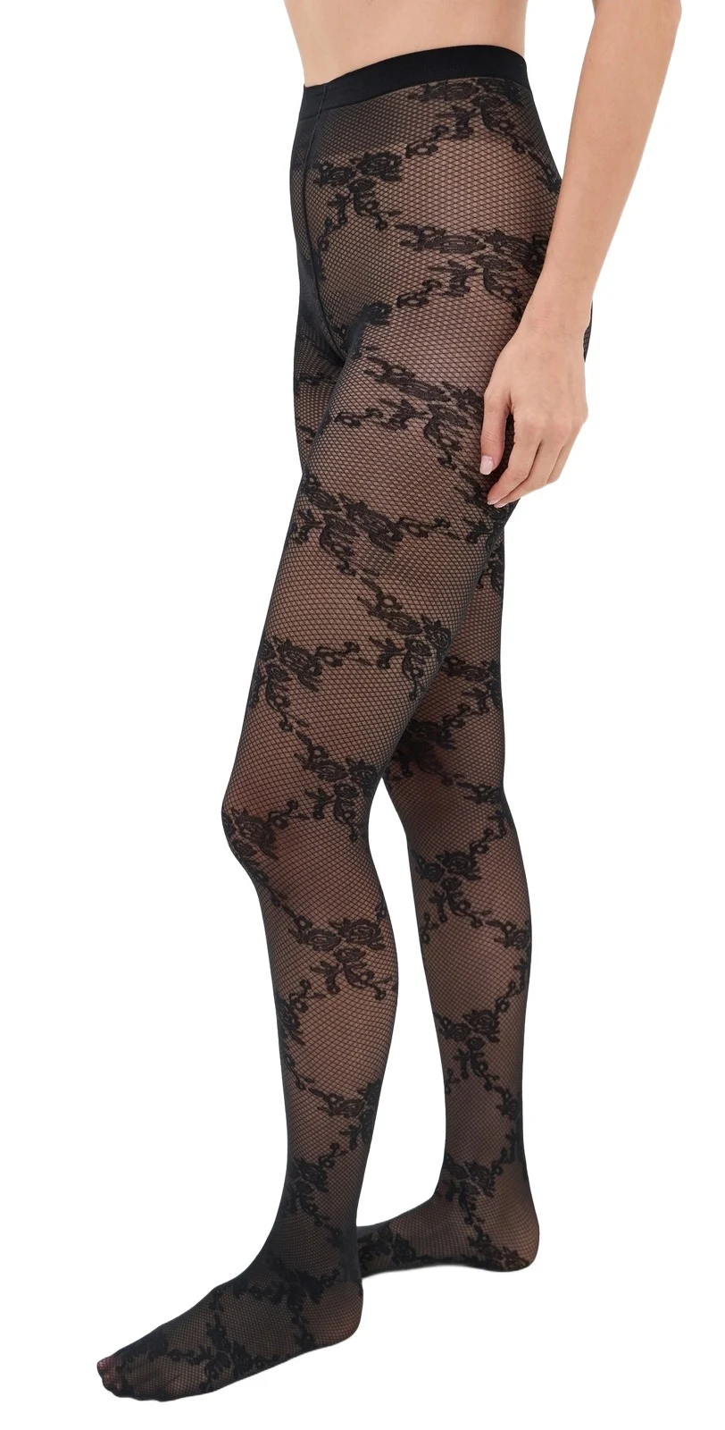 Floral Lace Tights Floral Lace Tights