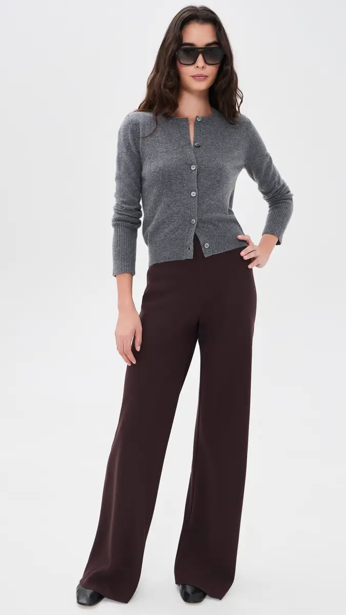 La Ligne Solid Lean Lines Cashmere Cardigan | Thumbnail 5 La Ligne Solid Lean Lines Cashmere Cardigan | Thumbnail 5