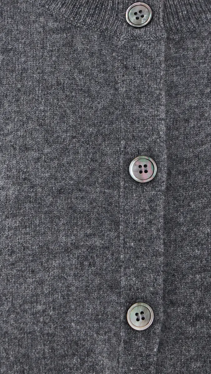 La Ligne Solid Lean Lines Cashmere Cardigan | Thumbnail 6 La Ligne Solid Lean Lines Cashmere Cardigan | Thumbnail 6