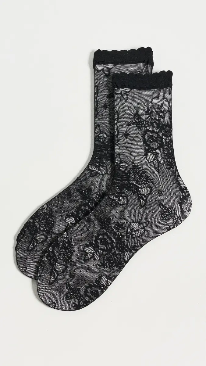 Stems Margaux Rose Floral Socks | Thumbnail 2 Stems Margaux Rose Floral Socks | Thumbnail 2