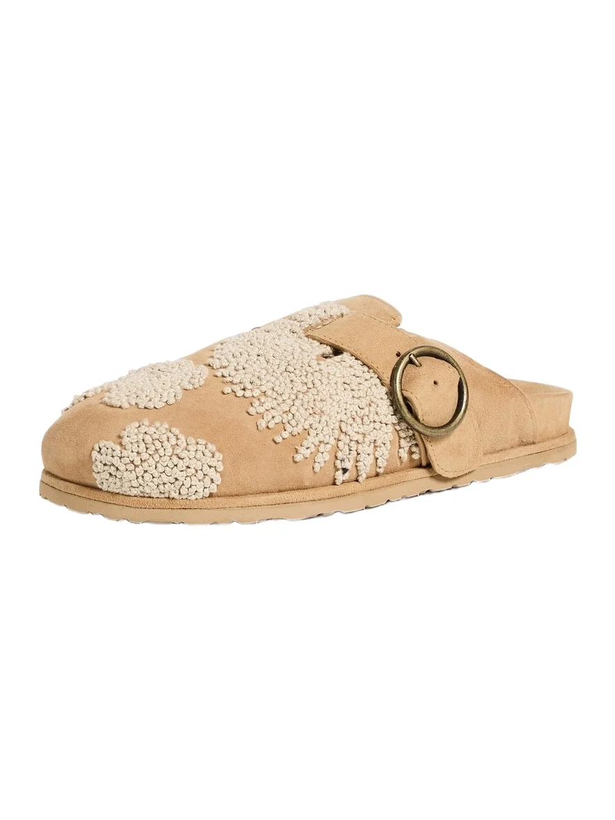 Laidback London Drift French Knot Mules