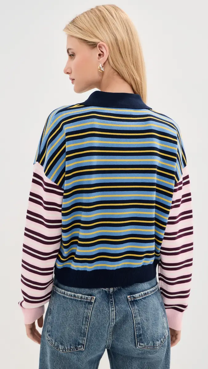 LE BOP Zadie Cropped Polo | Thumbnail 4 LE BOP Zadie Cropped Polo | Thumbnail 4