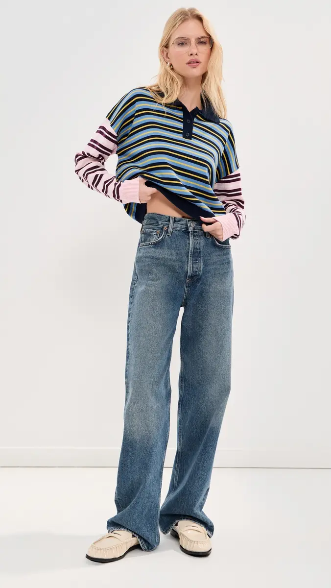 LE BOP Zadie Cropped Polo | Thumbnail 6 LE BOP Zadie Cropped Polo | Thumbnail 6