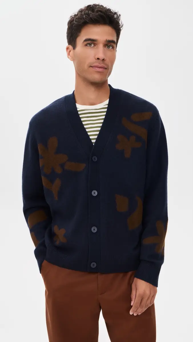 Wax London Walker Felted Applique Cardigan | Thumbnail 2 Wax London Walker Felted Applique Cardigan | Thumbnail 2