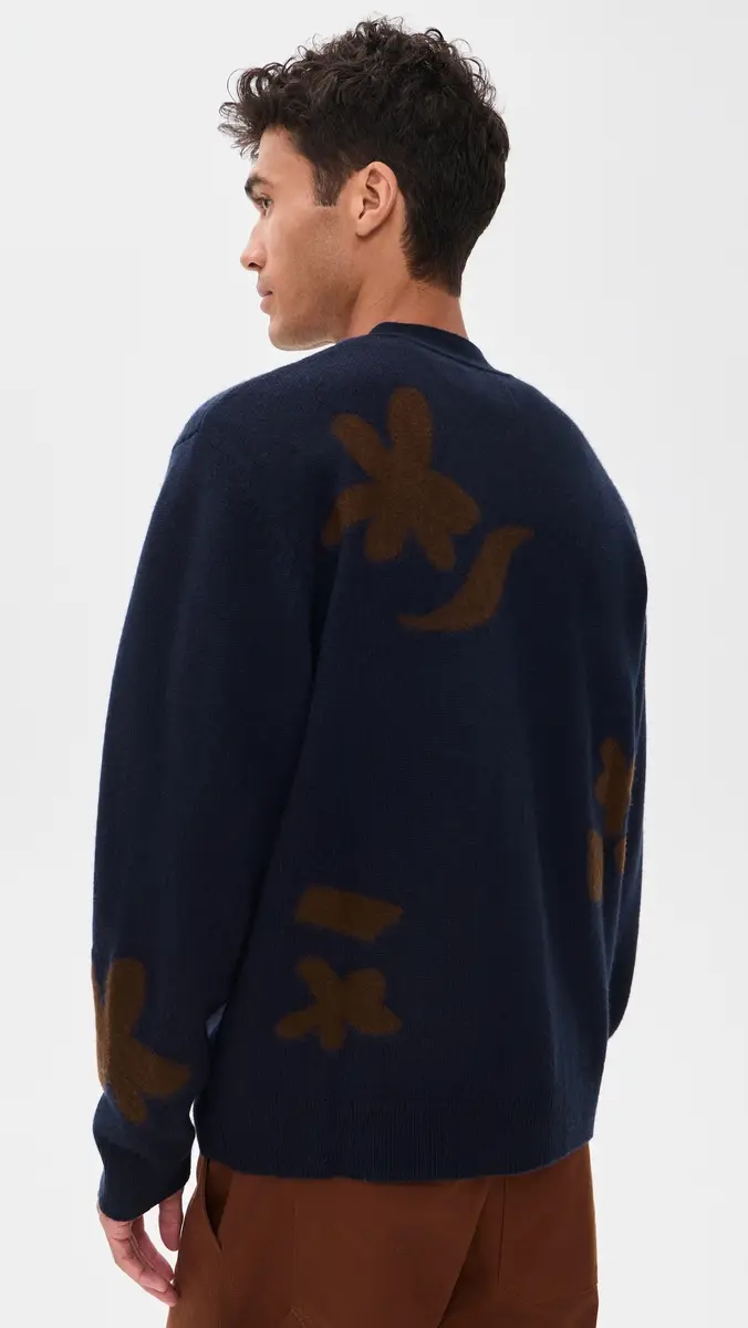 Wax London Walker Felted Applique Cardigan | Thumbnail 3 Wax London Walker Felted Applique Cardigan | Thumbnail 3