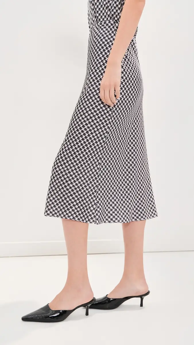 LE BOP Olive Midi Skirt | Thumbnail 4 LE BOP Olive Midi Skirt | Thumbnail 4