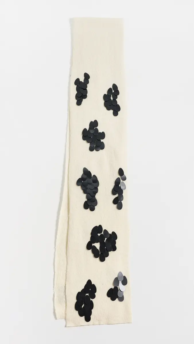 CHAN LUU Sequined Wool Scarf | Thumbnail 2