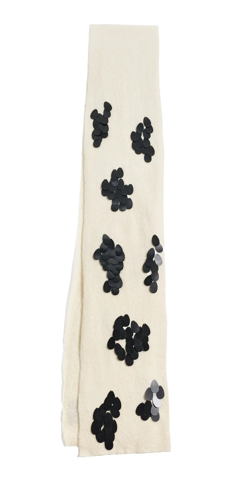 Sequined Wool Scarf Sequined Wool Scarf