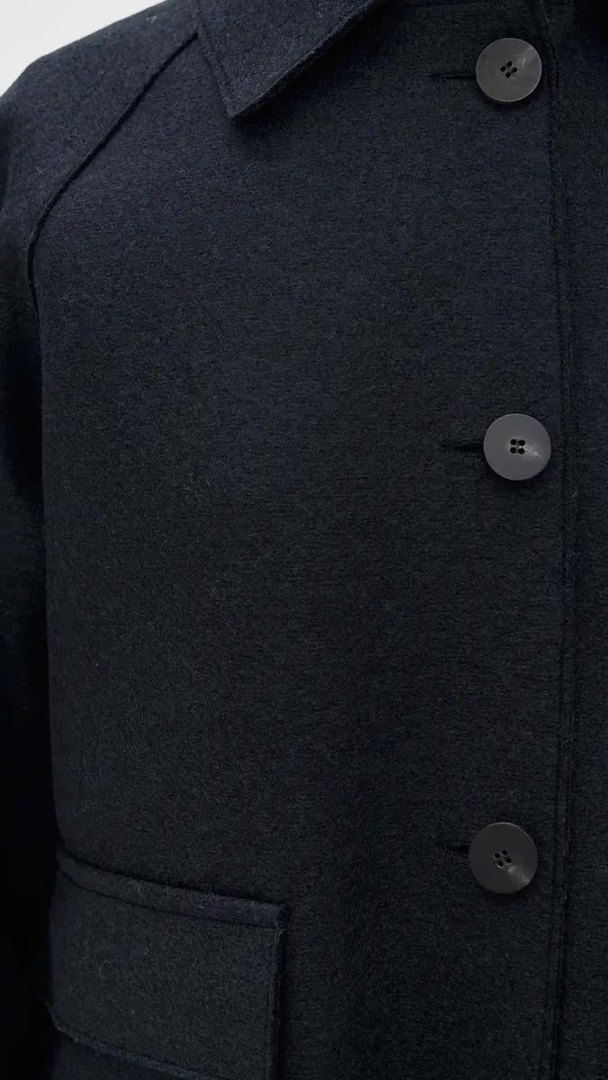 Harris Wharf London Raglan Jacket with Quilted Lining | Thumbnail 6 Harris Wharf London Raglan Jacket with Quilted Lining | Thumbnail 6