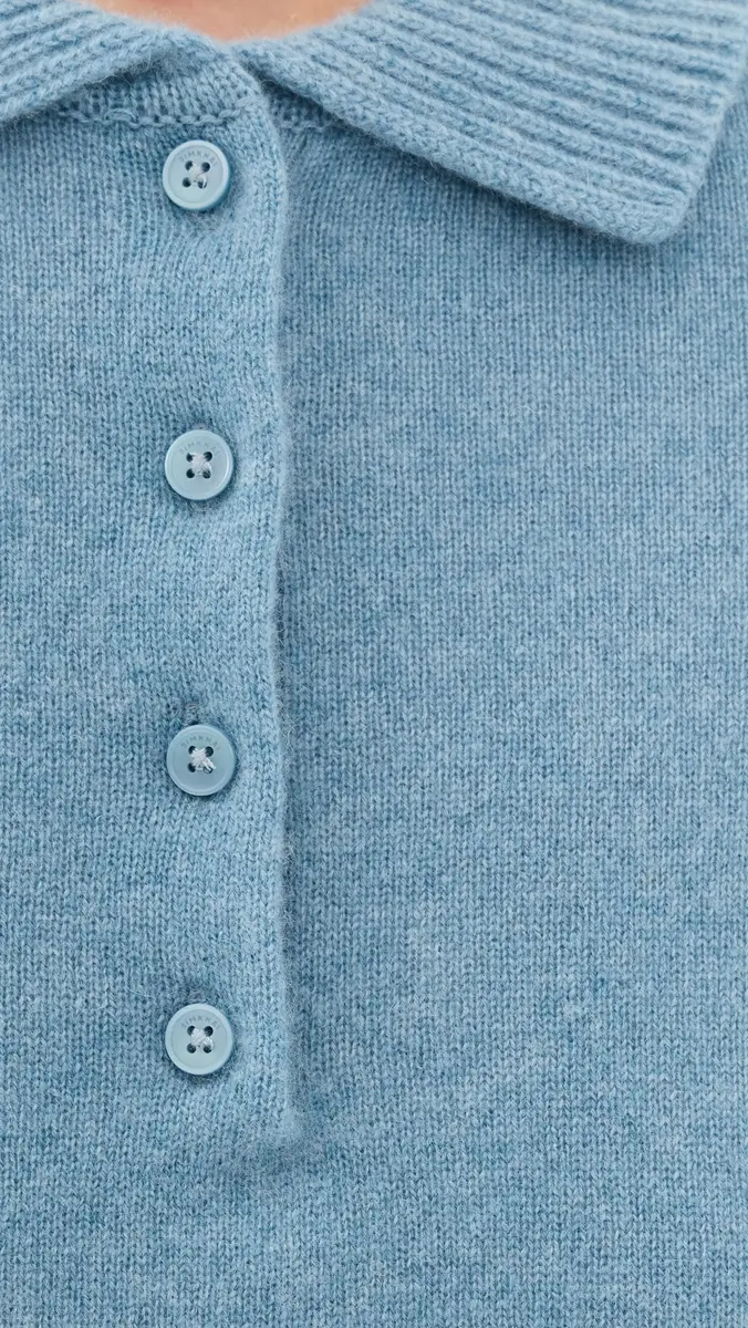 Simkhai Constance Long Sleeve Polo | Thumbnail 6 Simkhai Constance Long Sleeve Polo | Thumbnail 6
