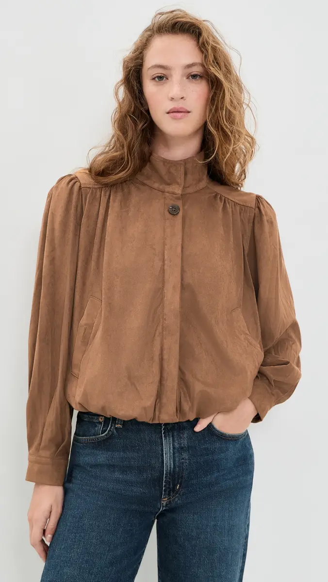 ASTR The Label Estero Faux Suede Jacket | Thumbnail 2