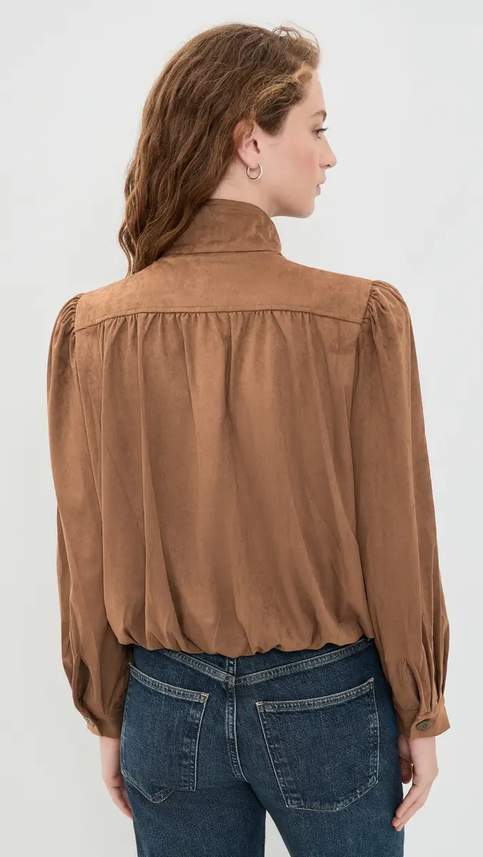 ASTR The Label Estero Faux Suede Jacket | Thumbnail 3