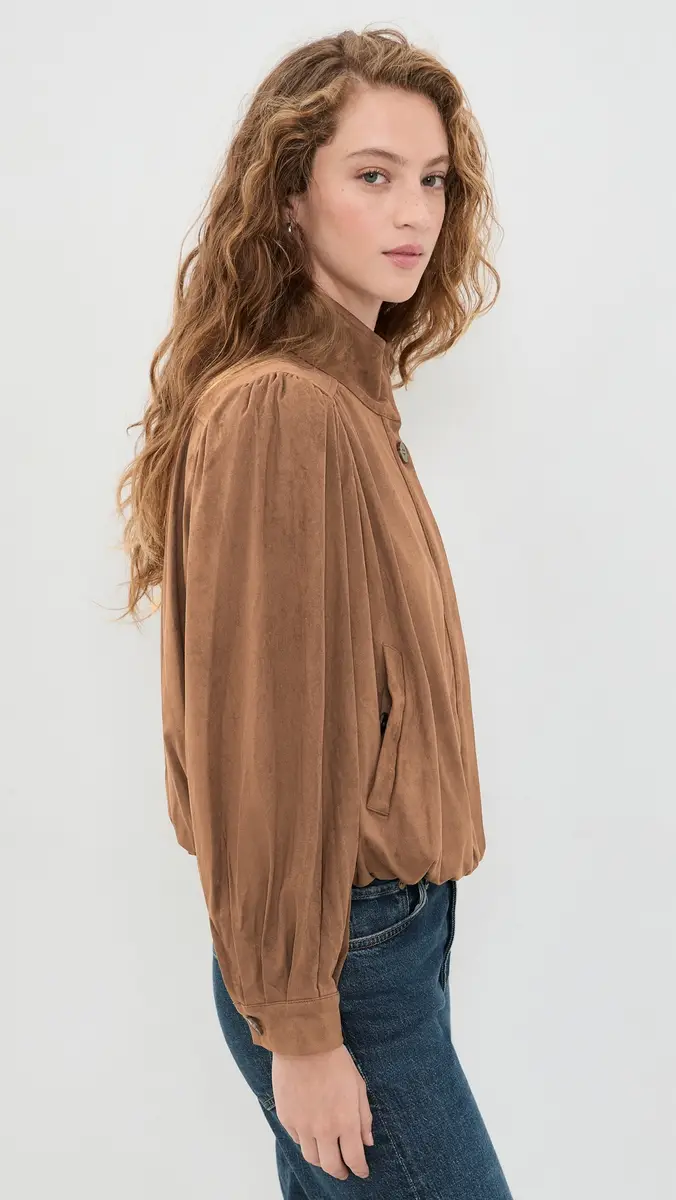 ASTR The Label Estero Faux Suede Jacket | Thumbnail 4