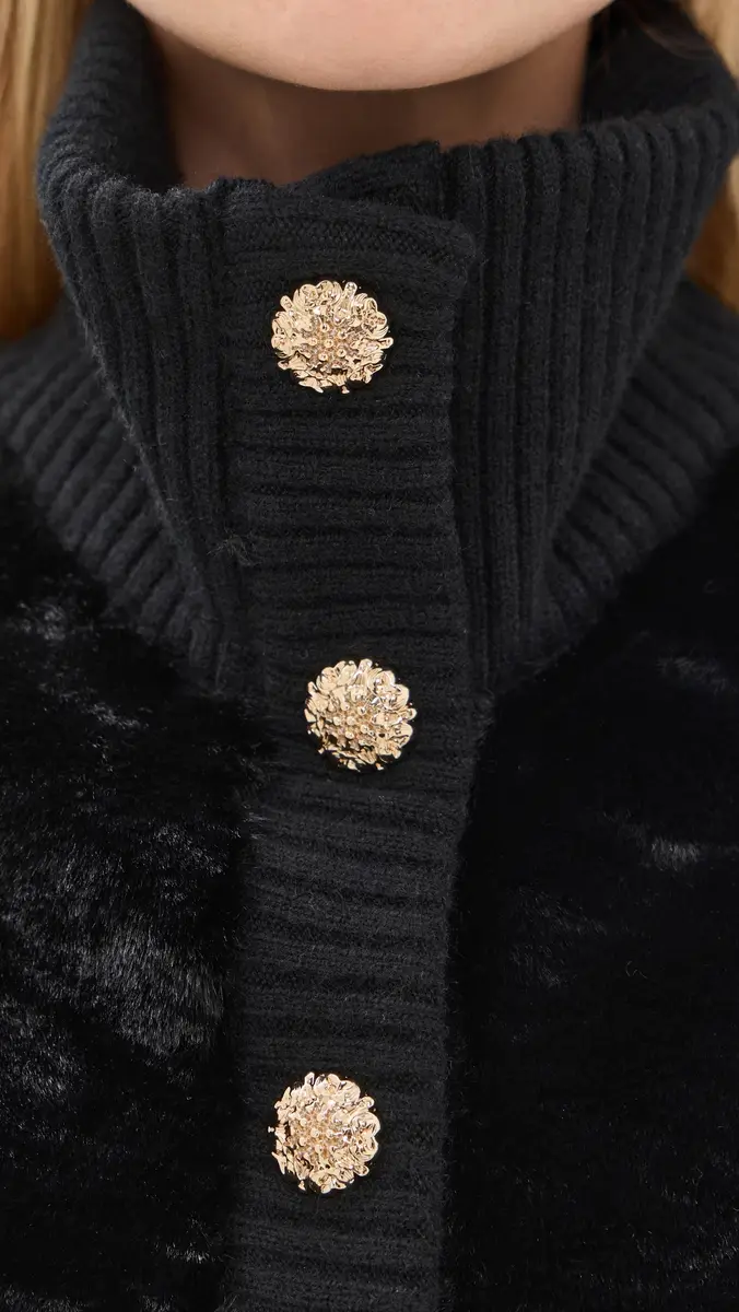 Cara Cara Logan Faux Fur Cardigan | Thumbnail 6 Cara Cara Logan Faux Fur Cardigan | Thumbnail 6