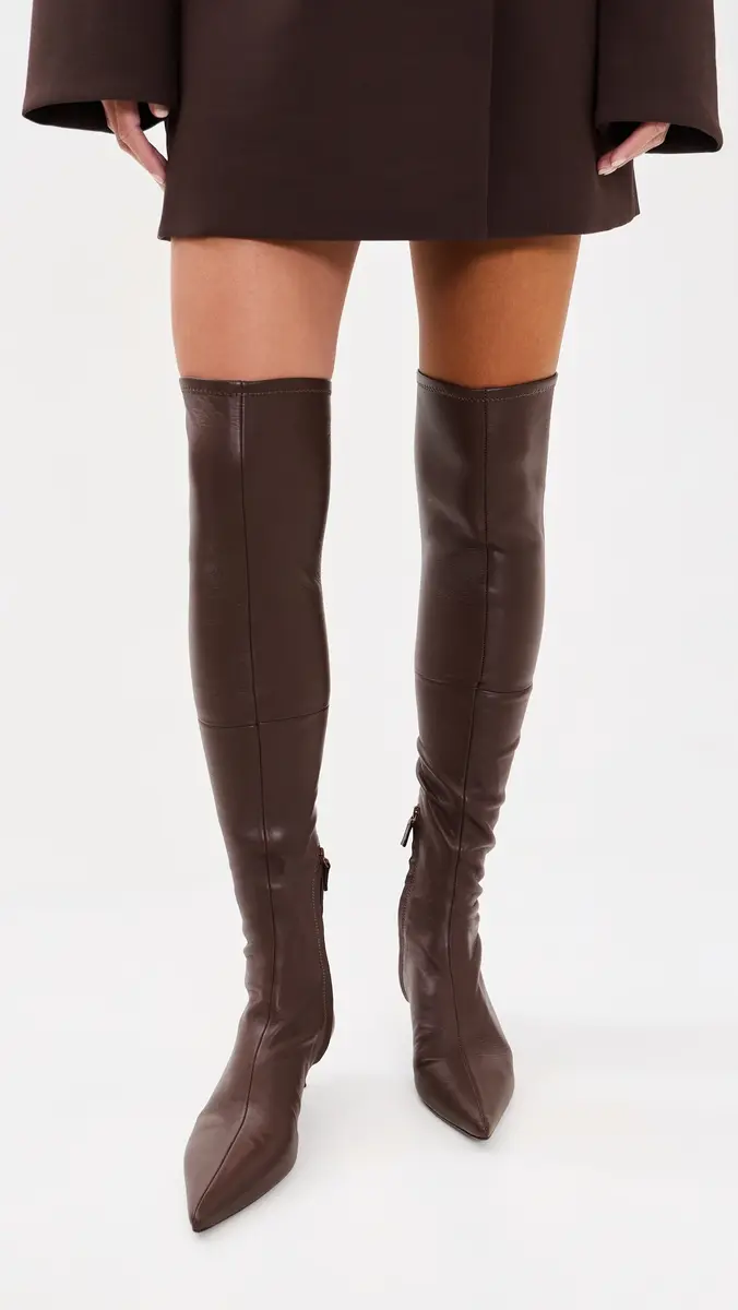 Simkhai Joni Stretch Leather Over-The-Knee Boots | Thumbnail 3 Simkhai Joni Stretch Leather Over-The-Knee Boots | Thumbnail 3