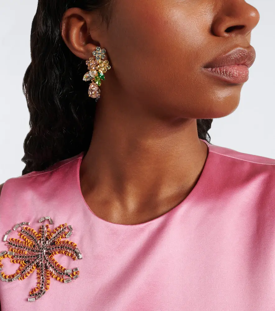 Jennifer Behr Bouquet 18kt gold-plated drop earrings | Thumbnail 3 Jennifer Behr Bouquet 18kt gold-plated drop earrings | Thumbnail 3