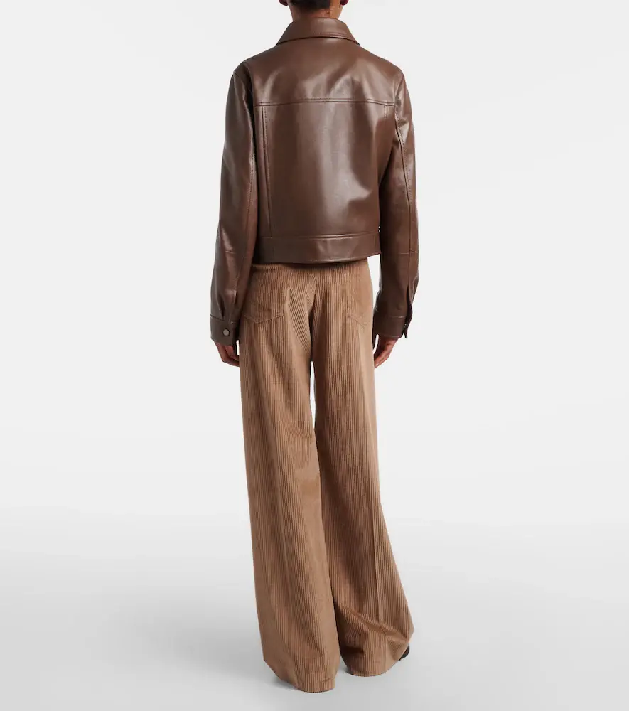 Brunello Cucinelli Monili cotton corduroy wide-leg pants | Thumbnail 5
