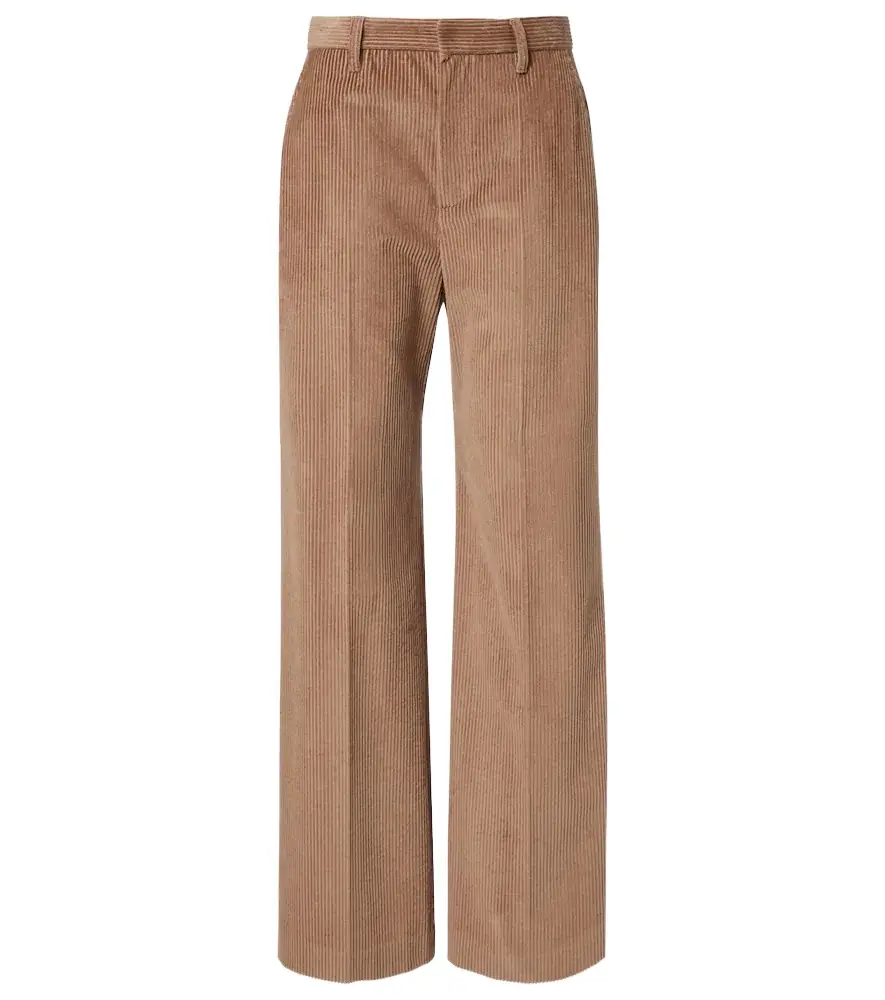 Monili cotton corduroy wide-leg pants Monili cotton corduroy wide-leg pants