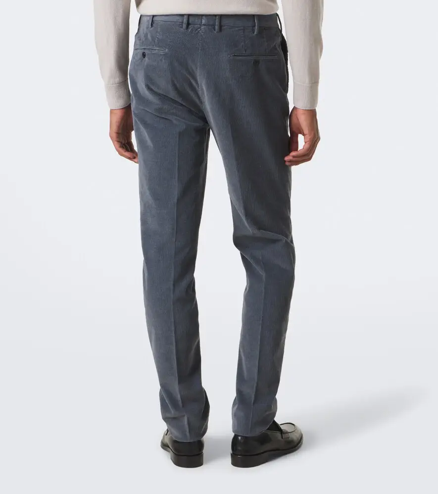 Slowear Cotton and cashmere corduroy slim pants | Thumbnail 3 Slowear Cotton and cashmere corduroy slim pants | Thumbnail 3