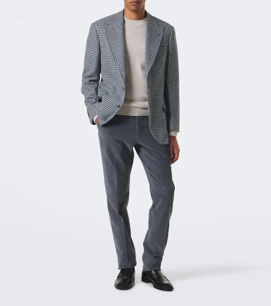 Slowear Cotton and cashmere corduroy slim pants | Thumbnail 4 Slowear Cotton and cashmere corduroy slim pants | Thumbnail 4