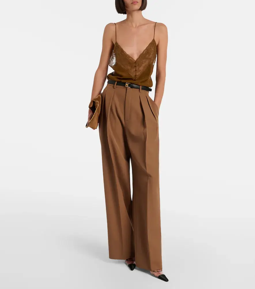 Saint Laurent Romy TPU and satin slingback pumps | Thumbnail 2 Saint Laurent Romy TPU and satin slingback pumps | Thumbnail 2