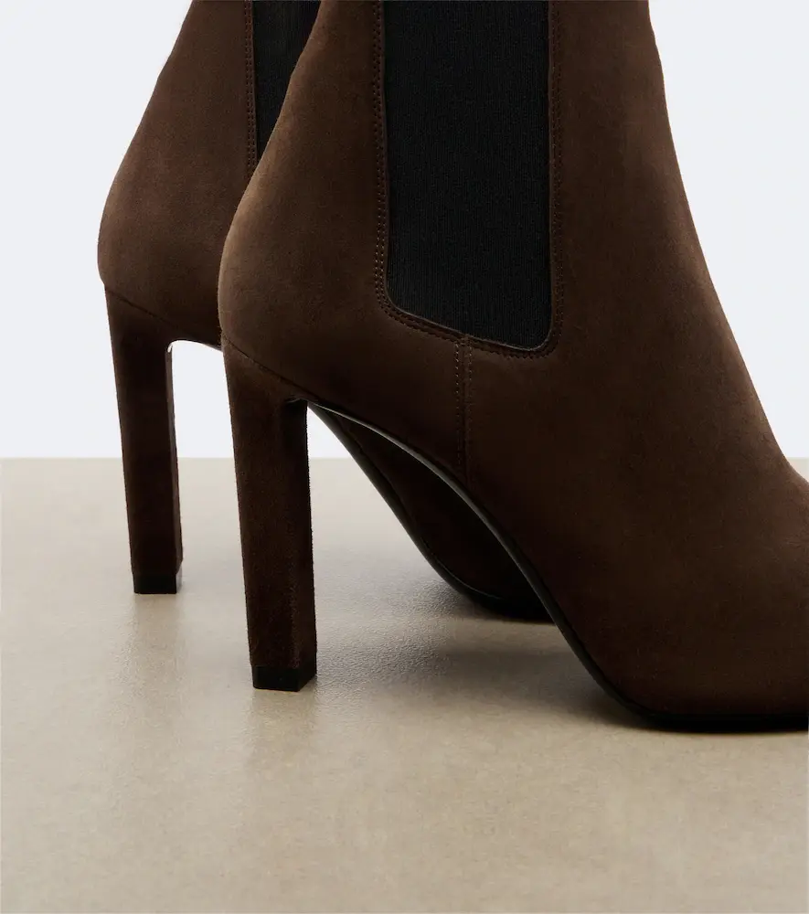 Saint Laurent Francoise suede ankle boots | Thumbnail 2 Saint Laurent Francoise suede ankle boots | Thumbnail 2