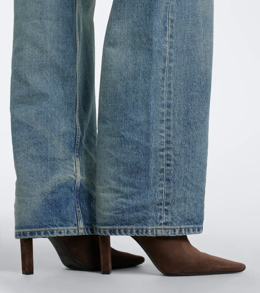 Saint Laurent Francoise suede ankle boots | Thumbnail 6 Saint Laurent Francoise suede ankle boots | Thumbnail 6