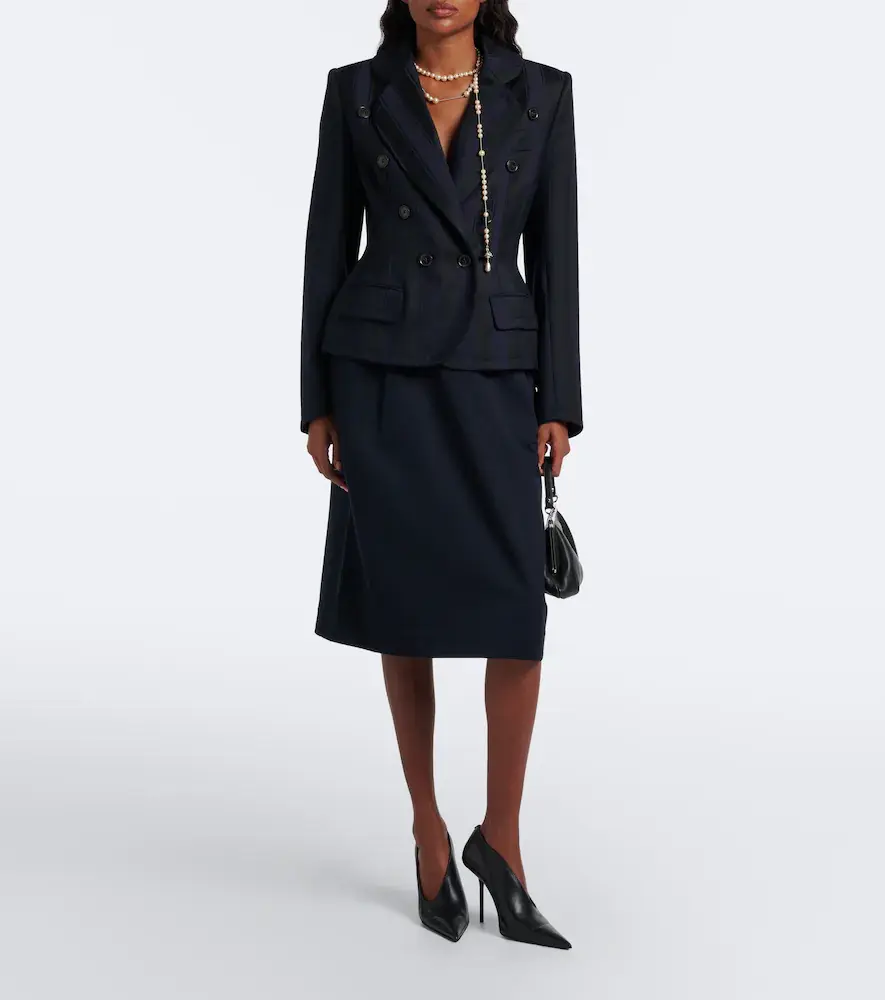 Vivienne Westwood Georgia striped virgin wool blazer | Thumbnail 2 Vivienne Westwood Georgia striped virgin wool blazer | Thumbnail 2