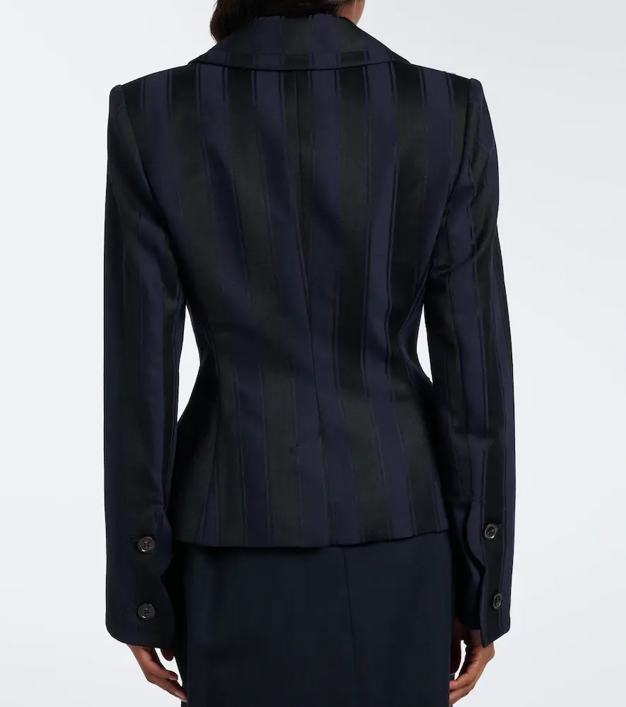 Vivienne Westwood Georgia striped virgin wool blazer | Thumbnail 4 Vivienne Westwood Georgia striped virgin wool blazer | Thumbnail 4