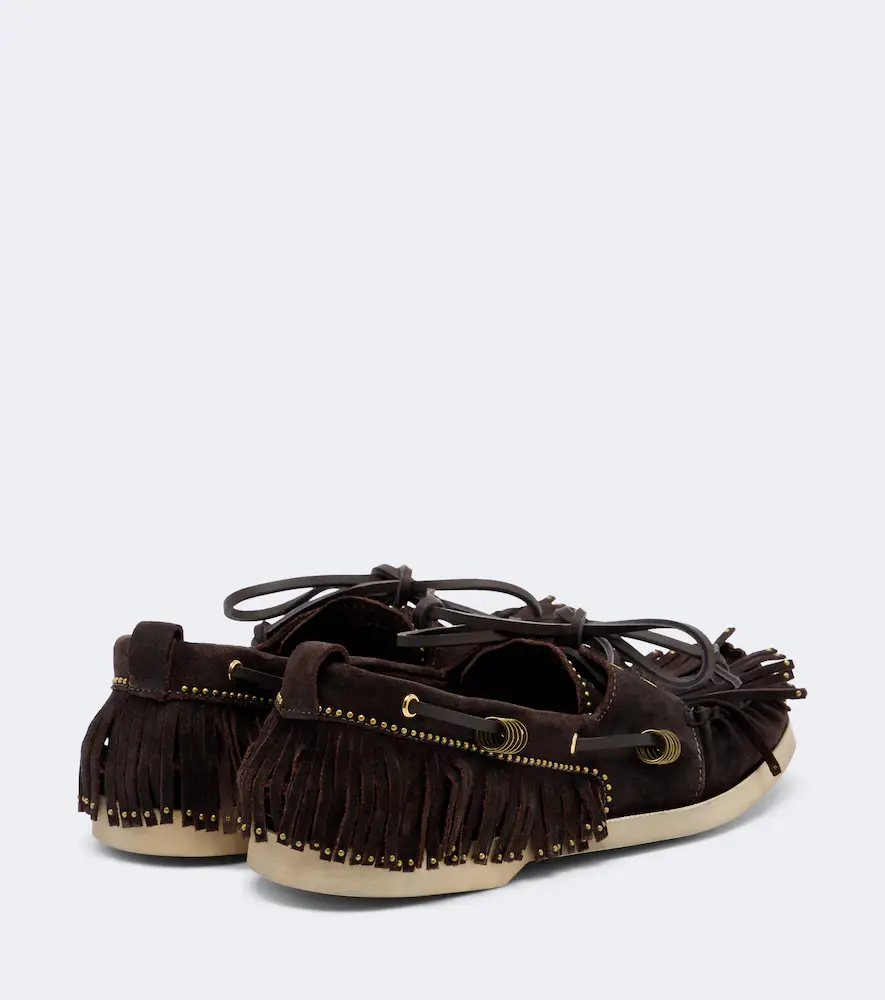 Golden Goose Embellished suede boat shoes | Thumbnail 4 Golden Goose Embellished suede boat shoes | Thumbnail 4