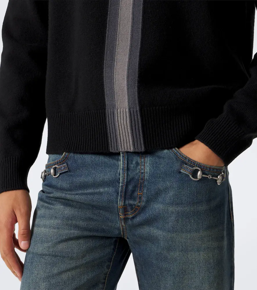 Gucci Intarsia wool sweater | Thumbnail 3 Gucci Intarsia wool sweater | Thumbnail 3