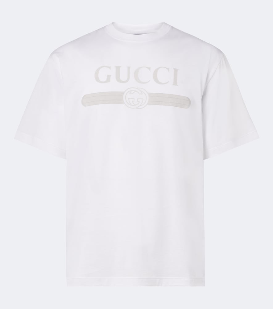 Gucci Logo cotton jersey T-shirt