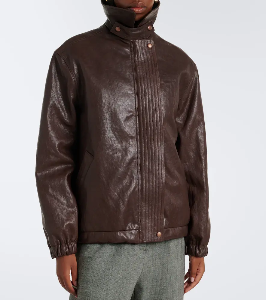 Magda Butrym Leather jacket | Thumbnail 4 Magda Butrym Leather jacket | Thumbnail 4