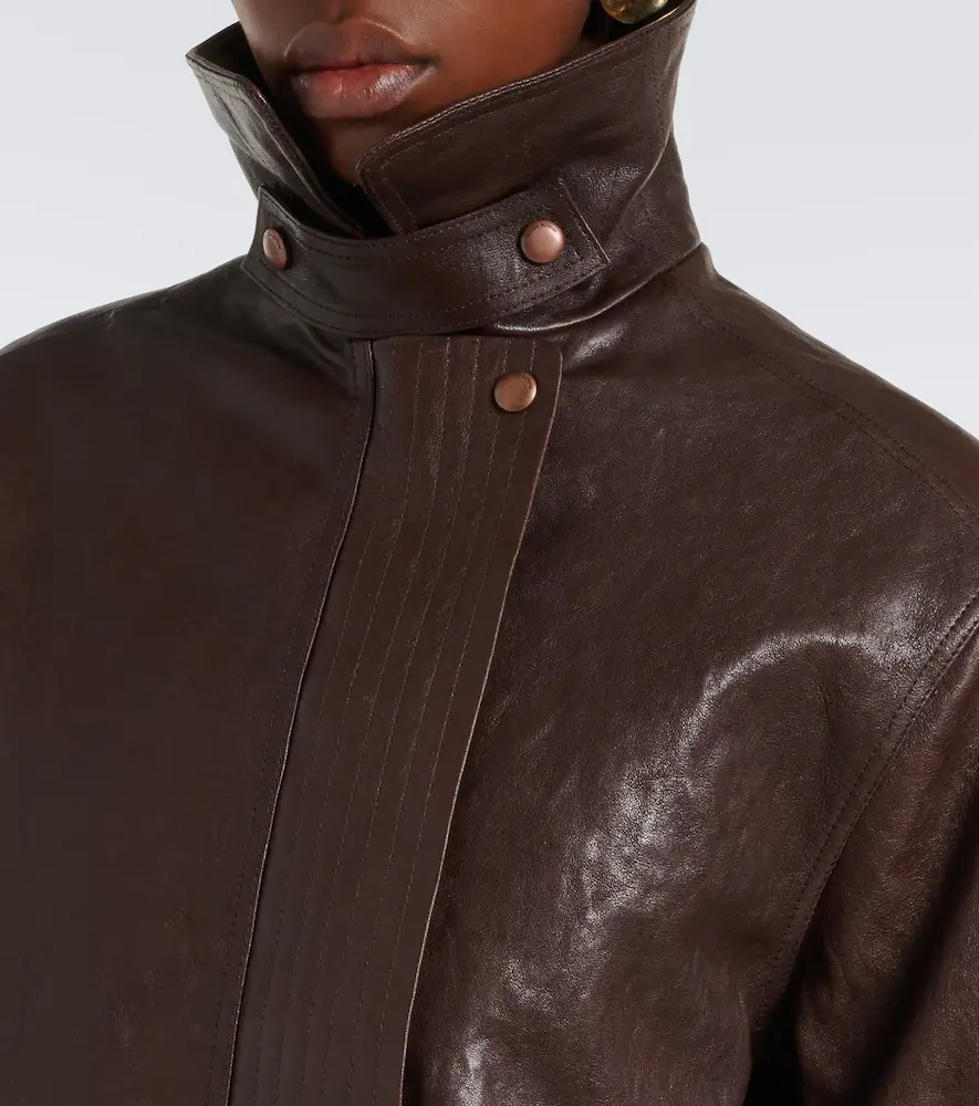 Magda Butrym Leather jacket | Thumbnail 5 Magda Butrym Leather jacket | Thumbnail 5