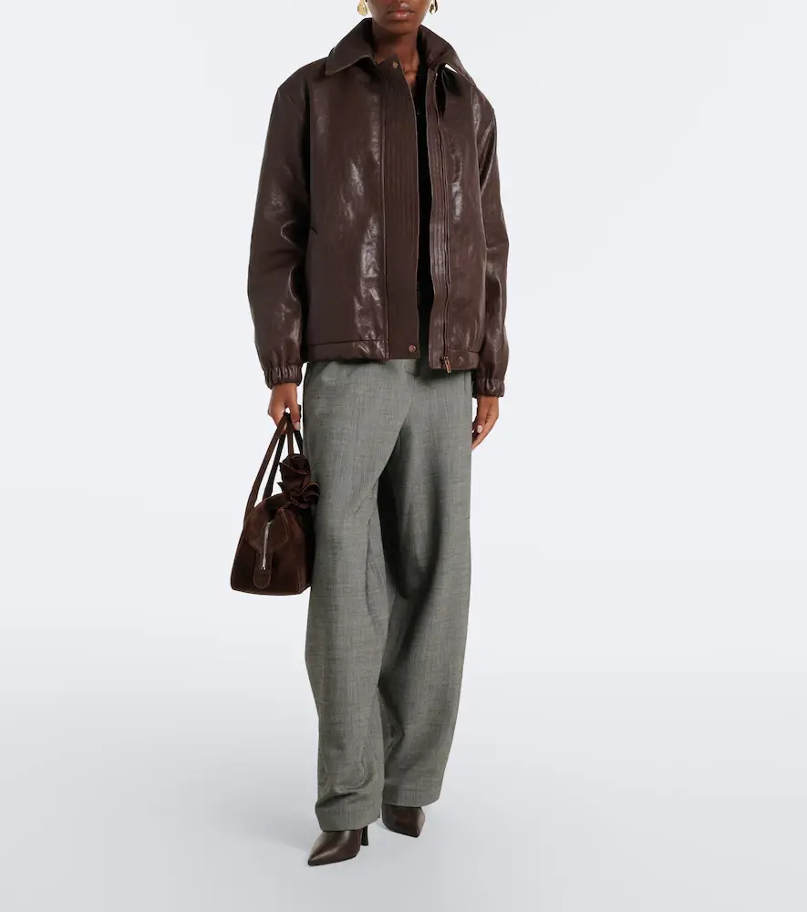 Magda Butrym Leather jacket | Thumbnail 6 Magda Butrym Leather jacket | Thumbnail 6
