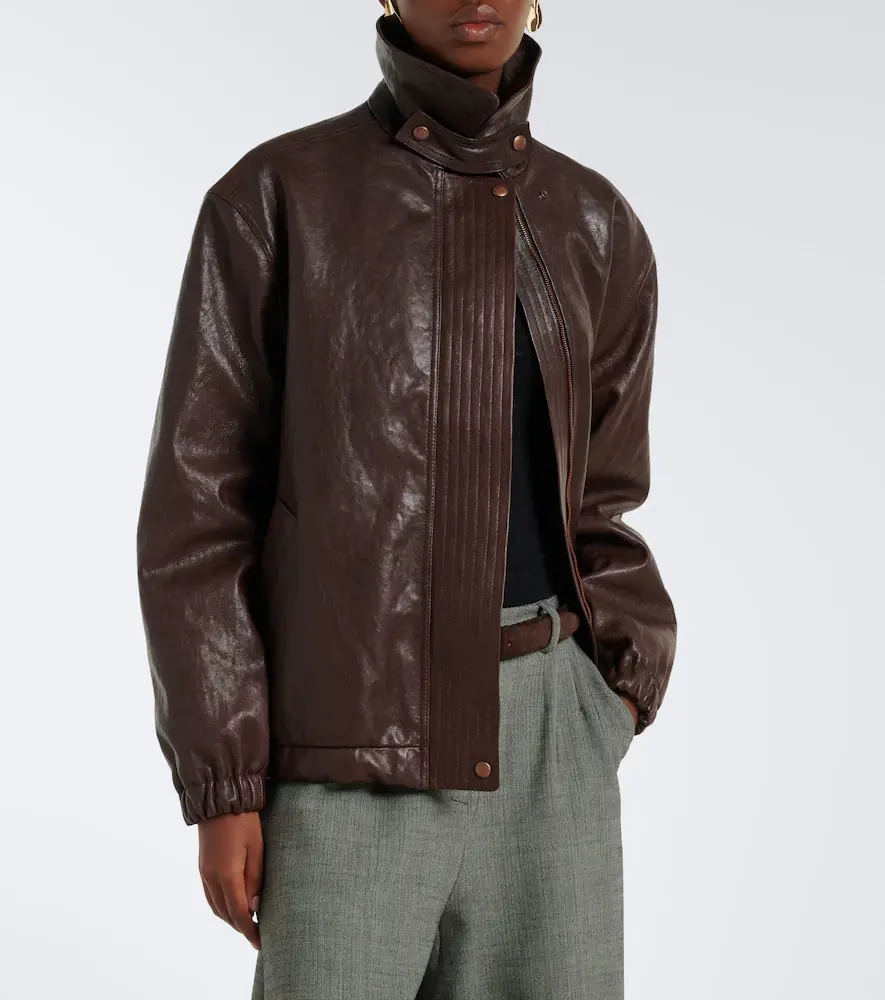 Magda Butrym Leather jacket | Thumbnail 7 Magda Butrym Leather jacket | Thumbnail 7