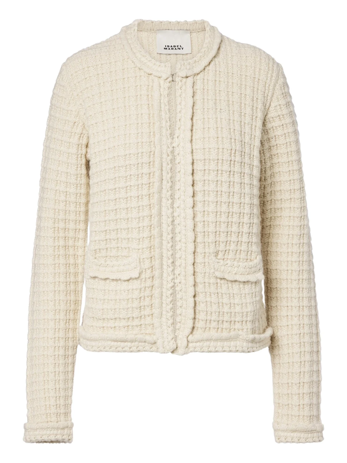 Hortense wool and alpaca cardigan