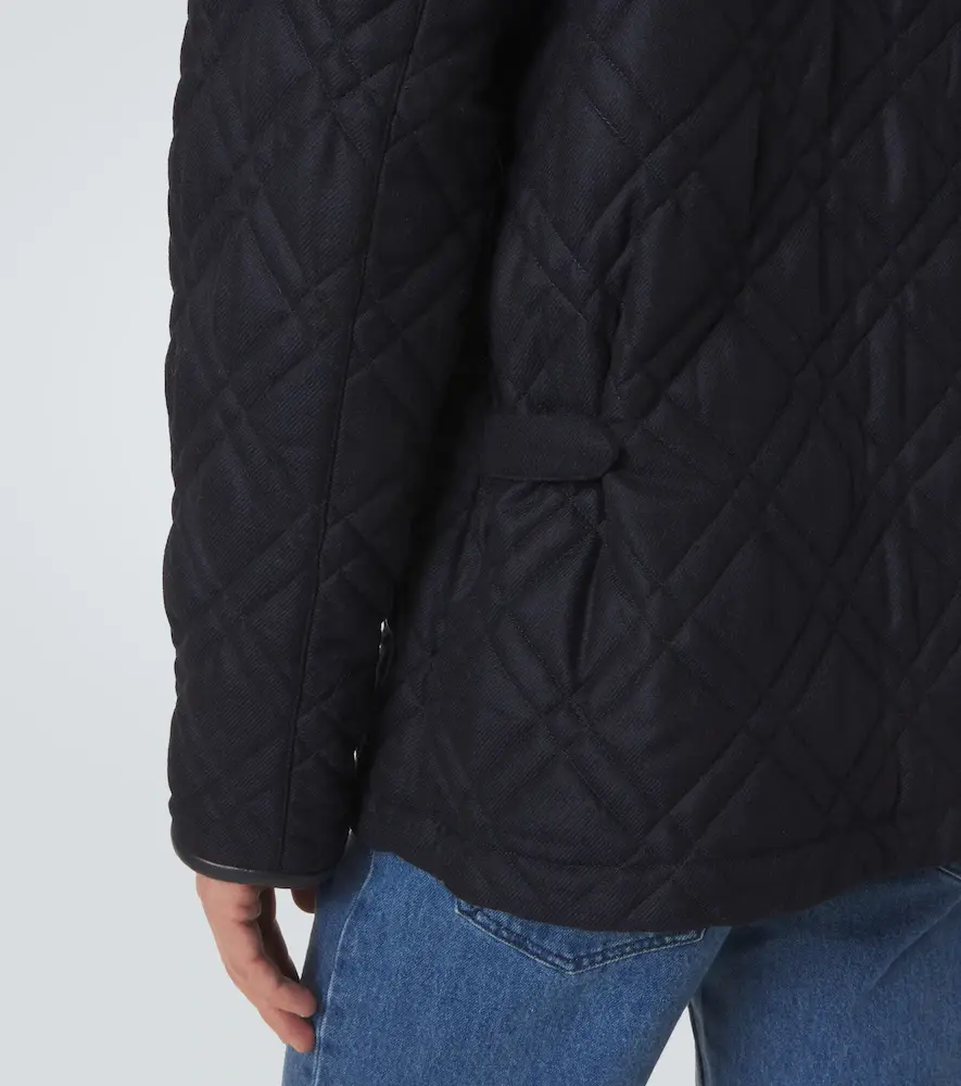 Gabriela Hearst Clarence quilted wool and cashmere jacket | Thumbnail 5 Gabriela Hearst Clarence quilted wool and cashmere jacket | Thumbnail 5