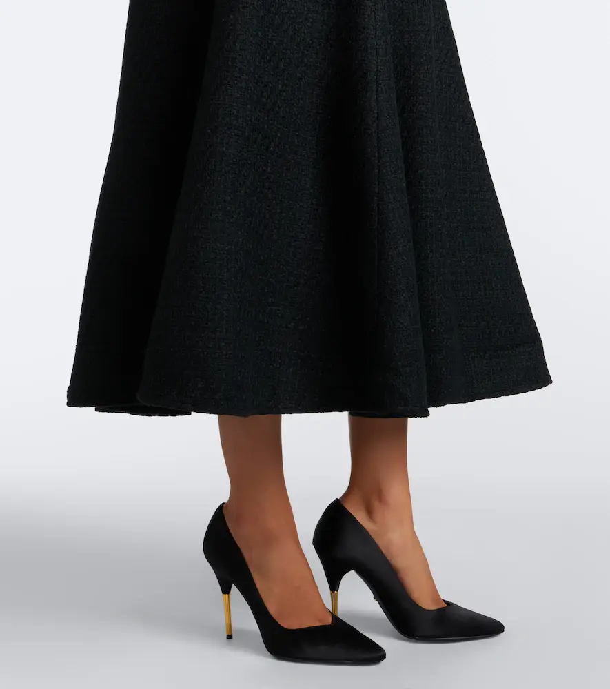 Roland Mouret Belted peplum bouclé cocktail dress | Thumbnail 2 Roland Mouret Belted peplum bouclé cocktail dress | Thumbnail 2