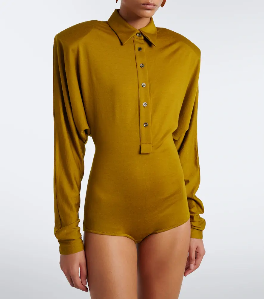 Mugler Wool-blend bodysuit | Thumbnail 5 Mugler Wool-blend bodysuit | Thumbnail 5