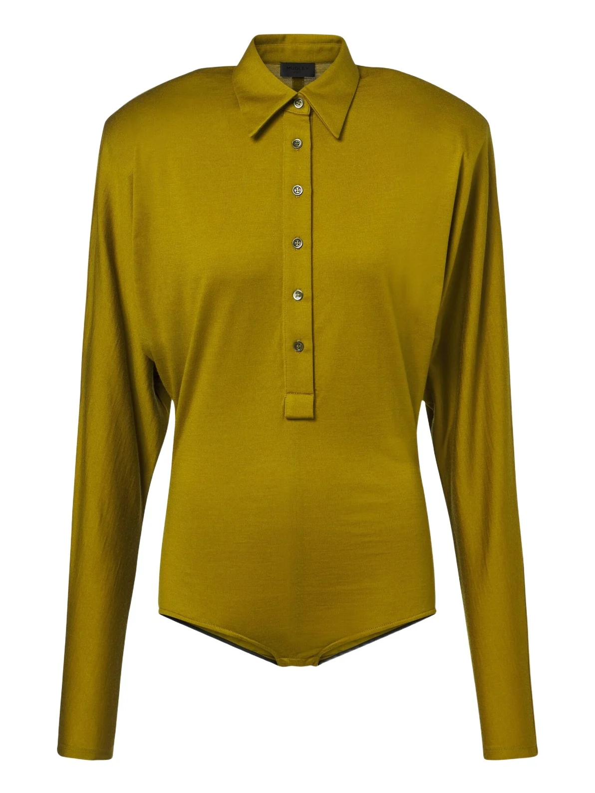 Mugler Wool-blend bodysuit